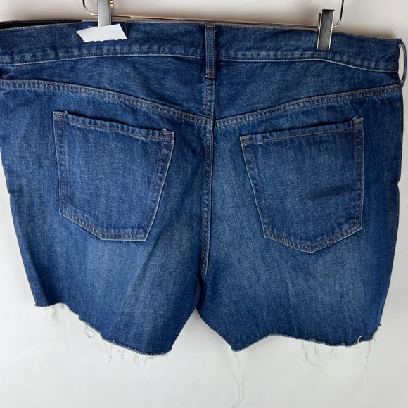 NWT: old navy High-Waisted Slouchy Straight Cut-Off Jean Shorts $35 (22) - Picture 9 of 15